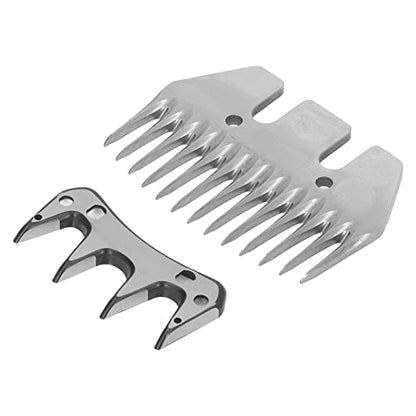 Wool Clippers Replacement Blade, Sheep Shears Blade High Carbon Steel Straight 13 Tooth Electric Wool Cutter Goat Clipper Scissor, nozzles