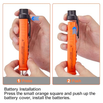 2 Pack Non-Contact Voltage Detector, Voltage Tester Electrical Tester