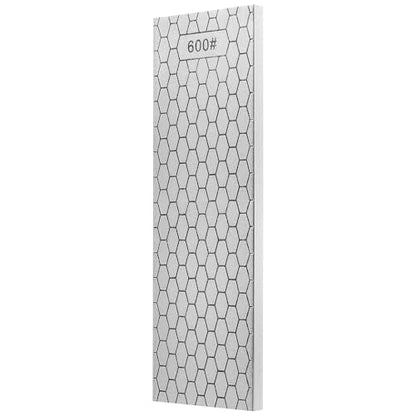 S SATC Diamond Sharpening Stone 2 Side Grit 600/1200 Diamond Plate Honing Stone 8-inch Hone Sharpener White - style: 600&1200Grit