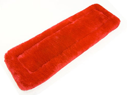 Intrepid International Fleece Harness Pad - color: Red, size: Horse