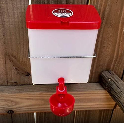 RentACoop Wire Bracket for Small Animal Drinking Bottle - 64 oz - size: 64 oz