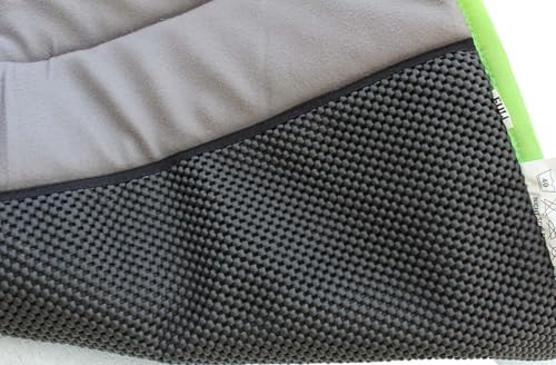 CHALLENGER Horse Saddle Pad English Quilted All-Purpose Shock Absorbing Neoprene 72TS18 - color: Grey
