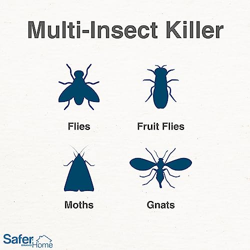 Safer Home SH502 Indoor Plug-in Fly Trap & SH503 Refill Pack of Glue Cards for – 3
