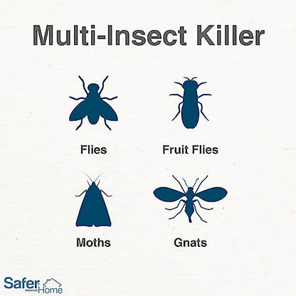 Safer Home SH502 Indoor Plug-in Fly Trap & SH503 Refill Pack of Glue Cards for – 3