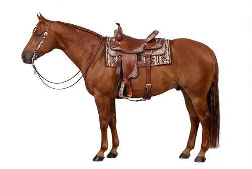 CHALLENGER Western Show Horse Saddle Stirrups Aluminum Leather Tread Cross Engraved 5145v - color: Crosses Bronze with genuine Leather Tread