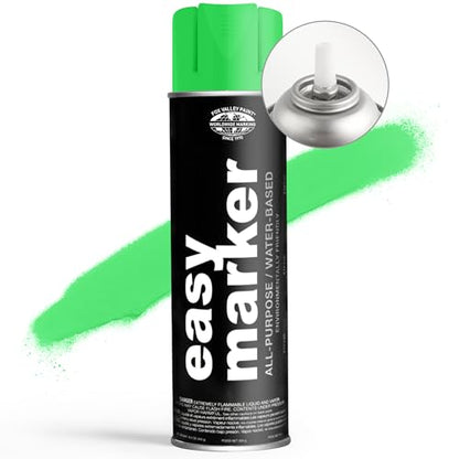 Fox Valley Easy Marker Inverted Paint 16oz Pack of 12, Green Fluorescent