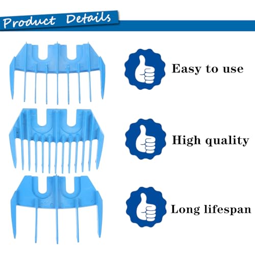 3 PCS Electric Wool Shears Professional Trimmer Guide
