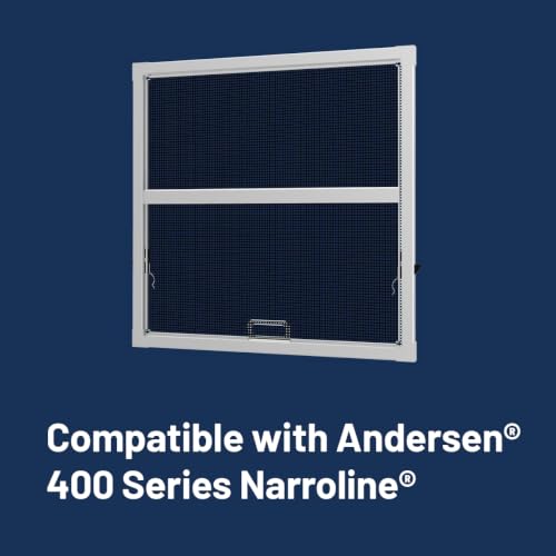 Custom Replacement Window Screen Compatible with Andersen® Windows – Fits 400 Series Narroline®, 200 Series Tilt-Wash & 400 Series Casement Models