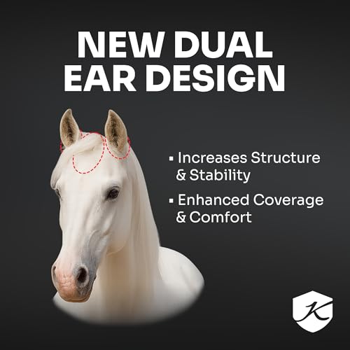 Kensington | 90% UV CatchMask Open Top Fly Mask for Forelock Comfort