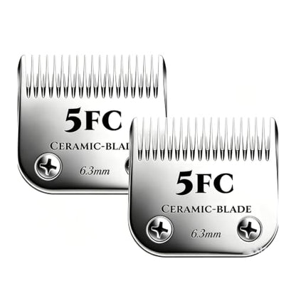 for Andis 5FC Blades Dog Grooming Blades - size: 5FC-2PC
