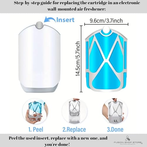 24 Refill Cartridge Compatible with ZEVO Plug-in Light M364/ M364A and Max, Replacement - Fit Non-Toxic | 24 Pack +6 Fruit Fly Traps for Indoor and Outdoor