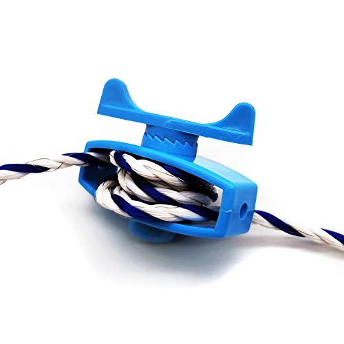 Electric Fence Tightener,Blue,12-Pack