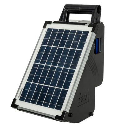 Premier 1 SolarStop™ 80 Fence Energizer – 0.8J, 10W Solar Panel
