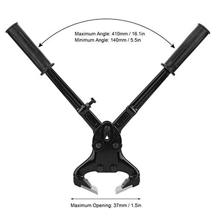 Hoof Trimmer, Stainless Steel Functional Cow Hoof Trimmer Pliers, Nail Remover Tool, Sharpened Wear‑Resistant Durable Hoof Nipper, Shoeing Tools Livestock Equipmen for Cows, Cattle