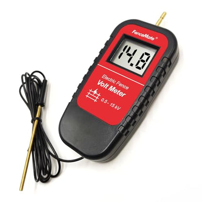 FenceMate Digital Volt Meter for Electric Fence, Range up to 15,000 V