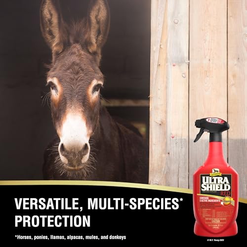 Absorbine UltraShield Red Insecticide & Repellent, 32 fl oz Sprayer - size: 32 Fl Oz