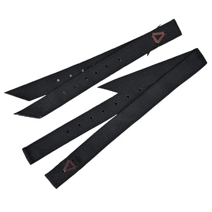 HILASON Nylon Cinch Tie Strap Off Billet Set, 36 Inch - color: Black