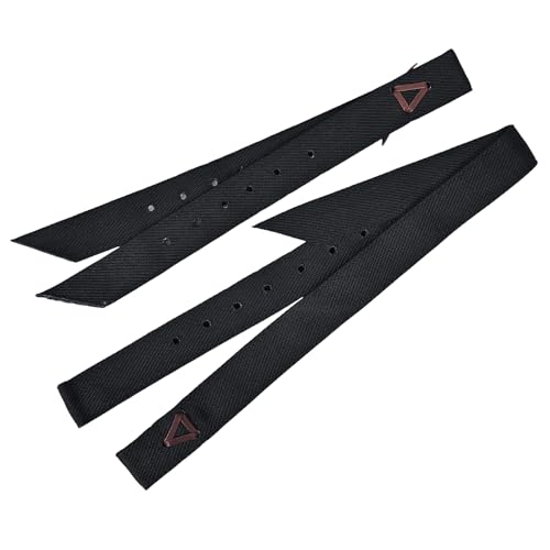 HILASON Nylon Cinch Tie Strap Off Billet Set, 36 Inch - color: Black