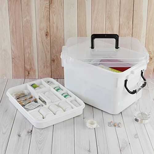 Large Medicine Box, First Aid Box, 1-pack First Aid Container