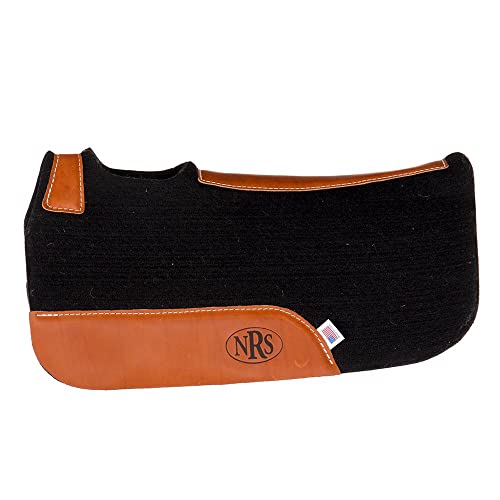 MUSTANG Contour Felt Pony Pad Top Grain Leathers