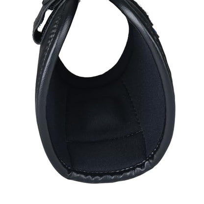 WeatherBeeta Tough-Tec Anatomical Bell Boots, Black, Large - color: Black, size: L
