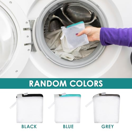 Cabilock 8 Pack Mini Mesh Laundry Bags for Delicates - 4.7" Small Wash Bags