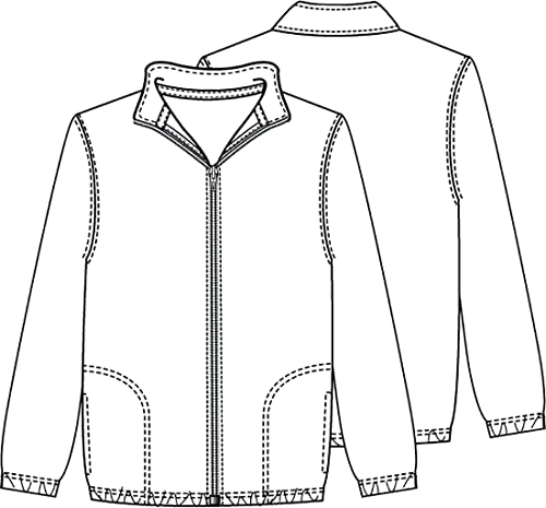 Classroom School Uniforms Youth Unisex Polar Fleece Jacket | 100% Polyester, No Pill Polar Fleece, Zip Front Styling, Soft Warmth, Elastic Cuffs and Waistband, Machine Wash - color: Burgundy, size: X-Small