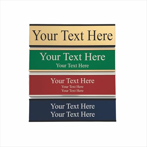 Horse Stall Name Plate Custom Laser Engraved 2x8 Personalized Multiple Attachment Options 21 Color Choices