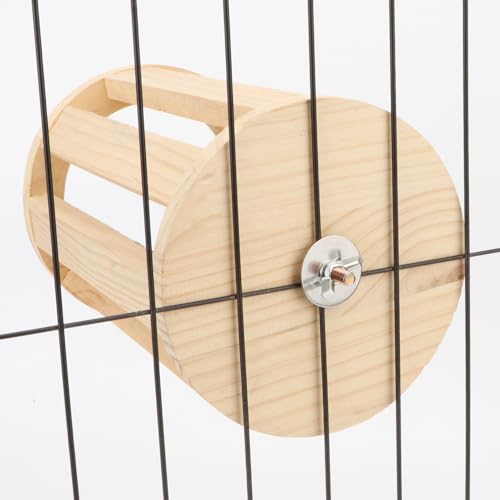 Rabbit Hay Feeder Rack Wooden Food Manger Grass Holder for Small Pets Bunny Chinchilla Guinea Pigs