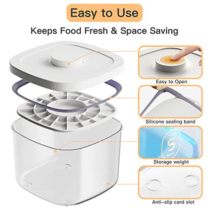 10 Lbs Storage Container Bin Rice Dispenser with Measuring Cup Food Cereal Container Bins Household for Kitchen Pantry Organization - color: AY-5KG-WHITE
