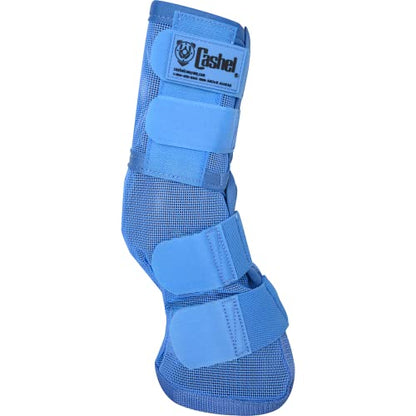Cashel Crusader Horse Fly Leg Guards Warmblood Blue - color: Blue, size: Warmblood
