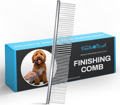 The Doodle Brush Metal Dog Combs for Grooming Matting, Finishing Comb