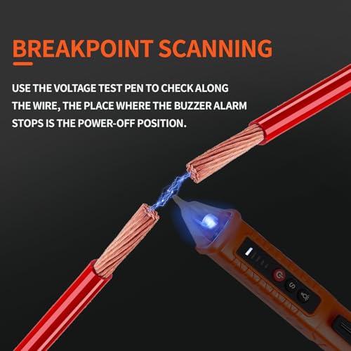 2 Pack Non-Contact Voltage Detector, Voltage Tester Electrical Tester