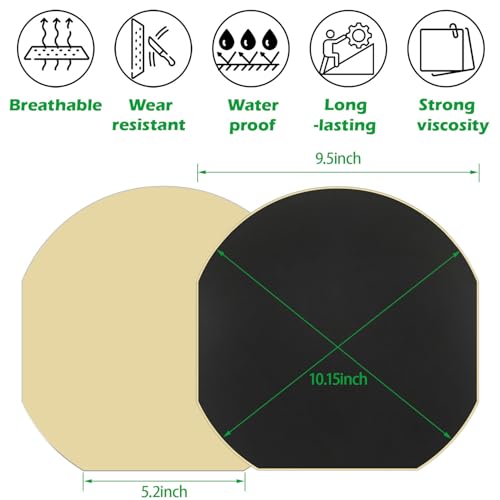 24 Pack Horse Hoof Tape Cotton Sticky Wraps Hoof Wound Care | Breathable Magic Cushion | Laminitis Abscess Relief | Additional Protection - color: 24 Pcs Horse Hoof Tape