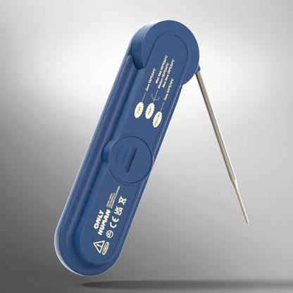 ONLY HUMAN HDP-01 Digital Instant Read Meat Thermometer, High Accuracy Food Cooking Thermometer with Ultra Bright Backlight Display (Midnight Blue) - color: Midnight Blue