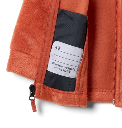 Columbia Youth Steens Mountain II Fleece Jacket - color: Tuscan, size: 3-6 Months