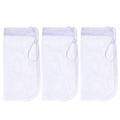 ALEGI Aquarium Extra Fine Media Filter Bag 7.5"*3.6" 3 Pack - size: 7.5"*3.6" (3 pack)