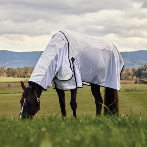 WeatherBeeta Airstream Detach-A-Neck, White/Navy, 84" - size: 84"