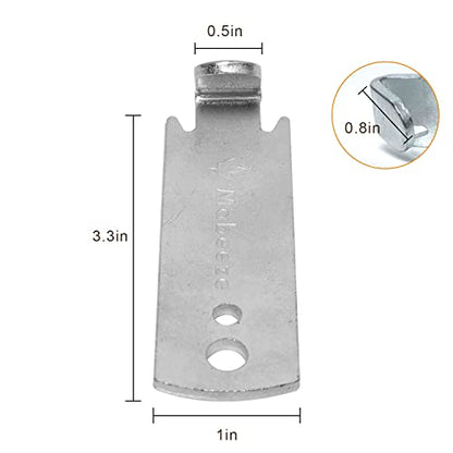 Mabeeze Anchor Vise 12-13 Gauge Wire Tightener, 10 Pack | One-way grip for grape trellis, vineyard, arbor, and fence wire tensioning - size: 12-13 gauge