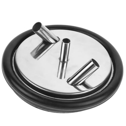 Milk Bucket Lid Professional Milking Machine Accessory Replacement Lid for Bucket Fits Milking Setup -Resistant Cover for Cow Milking Supplies 7.87 X 7.87 X 3.14 in