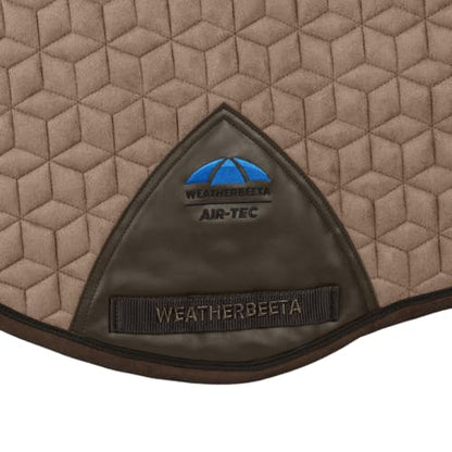 WeatherBeeta Suede Elite Air-Tec All Purpose Saddle Pad - color: Fawn