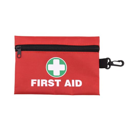 Empty First Aid Kit Bags with Zipper Medicines Bag Pouch for Travel Homes Camping Hiking Portable Medical Kit Bags Waterproof First Aid Bag Case for Traveling Home Camping Pouches Red - color: Red Green Label