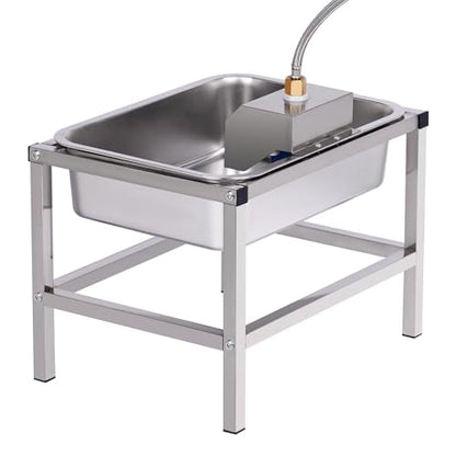 3Gal Automatic Dog Water Bowl Dispenser for Large Dogs Outdoor
