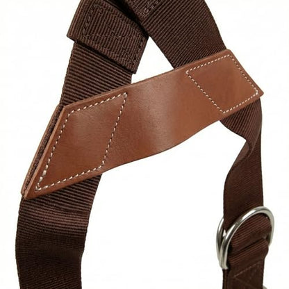 Southwestern Equine Buddy Stirrups for Kids, Adjustable, Nylon Stirrups, Lightweight Plastic with Leather Reinforcement, Trail Riding, Arena,