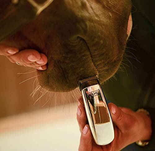 Wahl Professional Animal Equine Super Pocket Pro Trimmer | Ideal for Trimming Horse Ears, Eyes, Whiskers and Muzzle, Small and Concealable in Your Hand, Perfect for Quick Touch-Ups