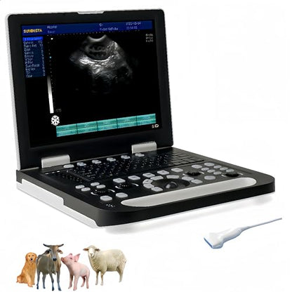 N60 Portable Veterinary Ultrasound Machine, 15" LCD - size: Linear Array Probe