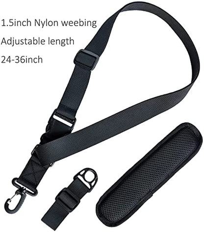 frtzal Universal Trimmer Shoulder Strap, Adjustable Leaf Blower Harness Strap, Heavy Duty Nylon Sling for String Trimmers, Multi-Attachment Grass Trimmers & Leaf Blowers