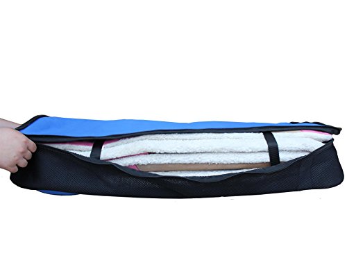 Tahoe Tack Easy Carry Breathable Nylon Saddle Pad & Blanket Carry Bag with Breathable Mesh Sides