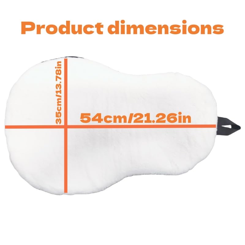 Saddle Cushion, Plush Saddle Cushion, Helps with Stability and Cushioning During Equestrian Riding
