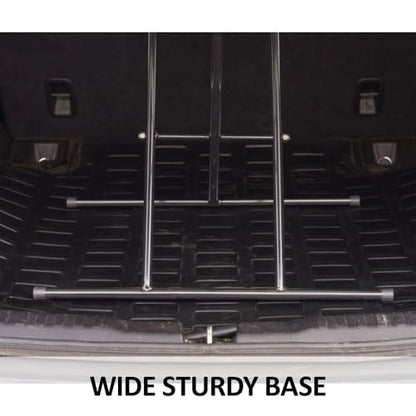 EASY-UP Folding Car Saddle Rack | Secure & Convenient Transport for Equestrian Enthusiasts | Color Black